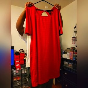 Mid sleeve sheath dress